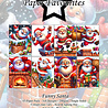Paper Favourites Funny Santa A5 Paper Pack (PFA156)