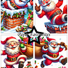 Paper Favourites Funny Santa A5 Paper Pack (PFA156)
