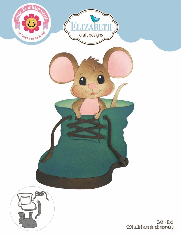 Elizabeth Craft Designs Meet the Mice Dies Boot (2208)