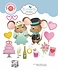 Meet the Mice Dies Valentines and Wedding Accessories (2207)