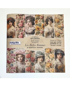 IndigoBlu Les Belles Femmes 8x8 Inch Paper Book (IND1337)