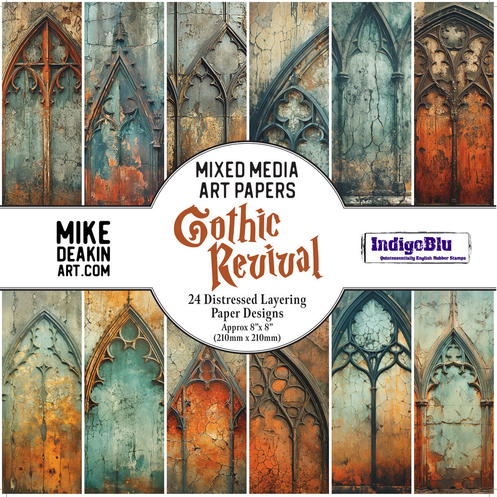 IndigoBlu Gothic Revival 8x8 Inch Paper Book (IND1358)