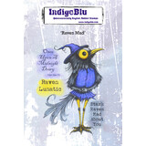 IndigoBlu Raven Mad A6 Rubber Stamps (IND1370)
