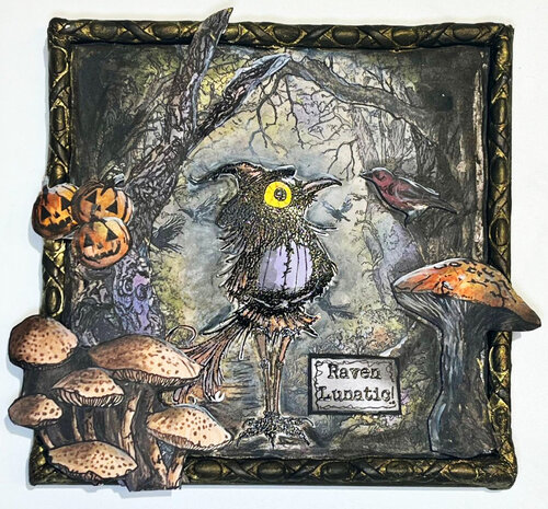 IndigoBlu Raven Mad A6 Rubber Stamps (IND1370) IndigoBlu Raven Mad A6 Rubber Stamps (IND1370)