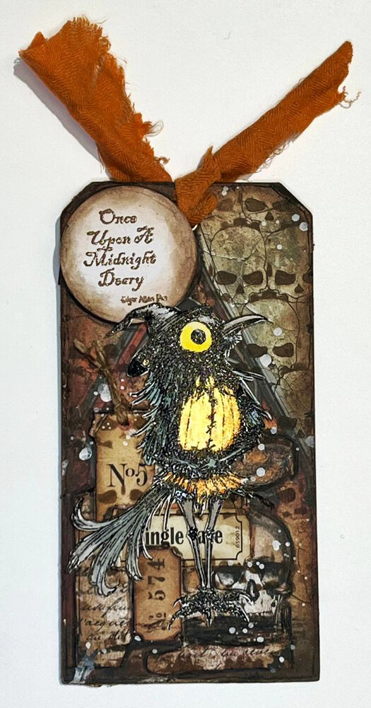 IndigoBlu Raven Mad A6 Rubber Stamps (IND1370) IndigoBlu Raven Mad A6 Rubber Stamps (IND1370)