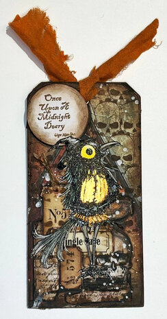 IndigoBlu Raven Mad A6 Rubber Stamps (IND1370) IndigoBlu Raven Mad A6 Rubber Stamps (IND1370)