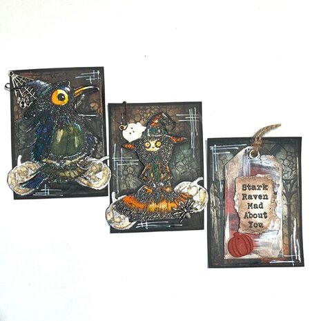 IndigoBlu Raven Mad A6 Rubber Stamps (IND1370) IndigoBlu Raven Mad A6 Rubber Stamps (IND1370)