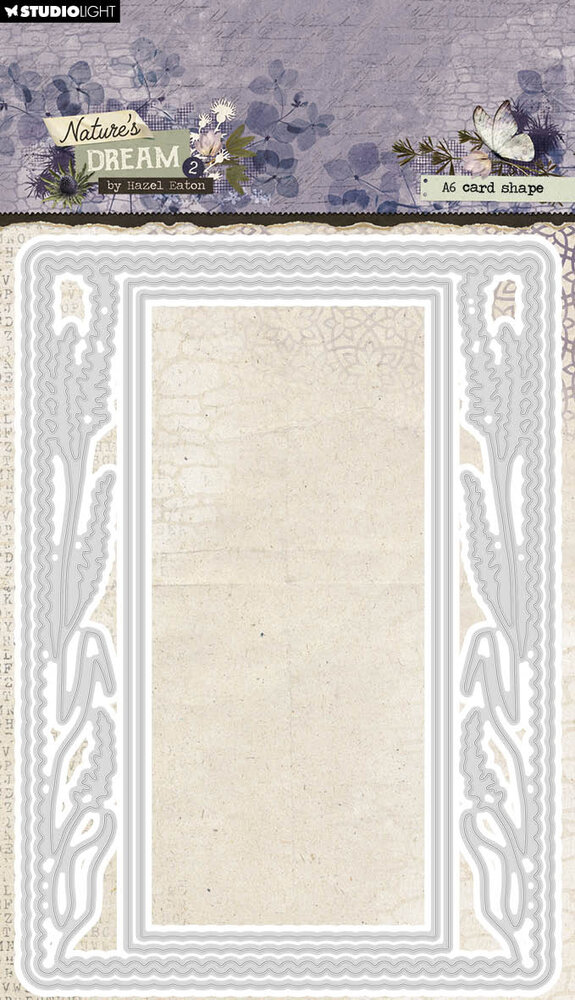 Studio Light Nature's Dream 2 Cutting Die A6 Cardshape (HE-ND-CD889) (DISCONTINUED)