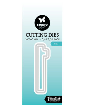 Studio Light Cutting Die Number 1 Essentials 32x56x1mm 1 PC nr.918 (SL-ES-CD918) (DISCONTINUED)