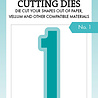 Studio Light Cutting Die Number 1 Essentials 32x56x1mm 1 PC nr.918 (SL-ES-CD918) (DISCONTINUED) Studio Light Cutting Die Number 1 Essentials 32x56x1mm 1 PC nr.918 (SL-ES-CD918) (DISCONTINUED)