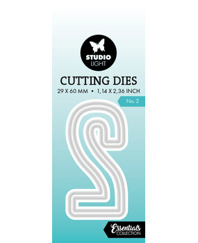 Studio Light Cutting Die Number 2 Essentials 32x56x1mm 1 PC nr.919 (SL-ES-CD919) (DISCONTINUED)