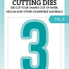 Studio Light Cutting Die Number 3 Essentials 32x56x1mm 1 PC nr.920 (SL-ES-CD920) (DISCONTINUED) Studio Light Cutting Die Number 3 Essentials 32x56x1mm 1 PC nr.920 (SL-ES-CD920) (DISCONTINUED)