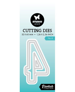 Studio Light Cutting Die Number 4 Essentials 32x56x1mm 1 PC nr.921 (SL-ES-CD921) (DISCONTINUED)
