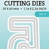 Studio Light Cutting Die Number 5 Essentials 32x56x1mm 1 PC nr.922 (SL-ES-CD922) (DISCONTINUED) Studio Light Cutting Die Number 5 Essentials 32x56x1mm 1 PC nr.922 (SL-ES-CD922) (DISCONTINUED)