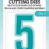 Studio Light Cutting Die Number 5 Essentials 32x56x1mm 1 PC nr.922 (SL-ES-CD922) (DISCONTINUED) Studio Light Cutting Die Number 5 Essentials 32x56x1mm 1 PC nr.922 (SL-ES-CD922) (DISCONTINUED)