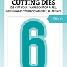 Studio Light Cutting Die Number 6 Essentials 32x56x1mm 1 PC nr.923 (SL-ES-CD923) (DISCONTINUED) Studio Light Cutting Die Number 6 Essentials 32x56x1mm 1 PC nr.923 (SL-ES-CD923) (DISCONTINUED)