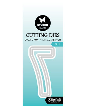 Studio Light Cutting Die Number 7 Essentials 32x56x1mm 1 PC nr.924 (SL-ES-CD924) (DISCONTINUED)