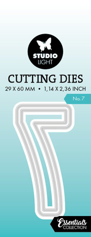 Studio Light Cutting Die Number 7 Essentials 32x56x1mm 1 PC nr.924 (SL-ES-CD924) (DISCONTINUED)