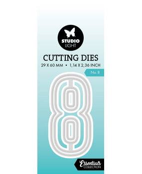 Studio Light Cutting Die Number 8 Essentials 32x56x1mm 1 PC nr.925 (SL-ES-CD925) (DISCONTINUED)