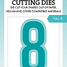 Studio Light Cutting Die Number 8 Essentials 32x56x1mm 1 PC nr.925 (SL-ES-CD925) (DISCONTINUED) Studio Light Cutting Die Number 8 Essentials 32x56x1mm 1 PC nr.925 (SL-ES-CD925) (DISCONTINUED)
