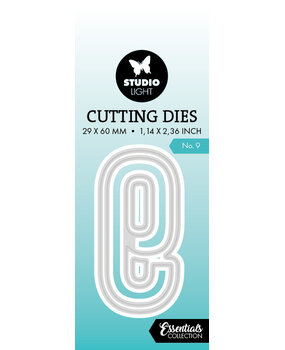Studio Light Cutting Die Number 9 Essentials 32x56x1mm 1 PC nr.926 (SL-ES-CD926) (DISCONTINUED)