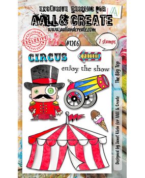 Aall and Create Stamp Set A6 The Big Top (AALL-TP-1206) Aall and Create Stamp Set A6 The Big Top (AALL-TP-1206)