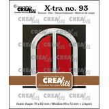 Crealies X-tra Dies No. 93 Arch Window with Shutters (CLXtra93)