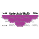 Crealies On the Edge XL Stansen No. 68 20.5 cm Met Kleine Streepjes (CLOTEXL68)