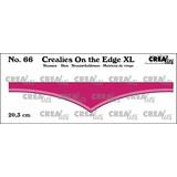 Crealies On the Edge XL Stansen No. 66 20.3 cm Met Kleine Streepjes (CLOTEXL66)