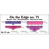 Crealies On the Edge Dies No. 71 5 cm with Little Stripes (4pcs) (CLOTE71)