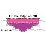 Crealies On the Edge Dies No. 70 10.5 cm with Little Stripes (2pcs) (CLOTE70)