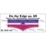 Crealies On the Edge Dies No. 69 10.5 cm with Little Stripes (2pcs) (CLOTE69)