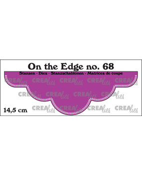 Crealies On the Edge Dies No. 68 14.5 cm with Little Stripes (CLOTE68)
