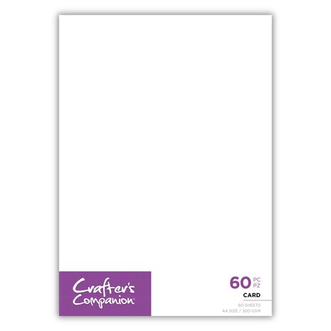 Crafter's Companion Multi-Purpose Card A4 (60 sheets) (CC-CARD-MPA4) Crafter's Companion Multi-Purpose Card A4 (60 sheets) (CC-CARD-MPA4)