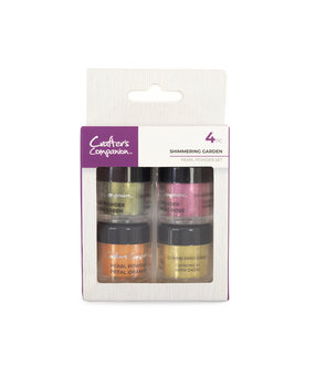 Crafter's Companion Pearl Powder Shimmering Garden (4pcs) (CC-MME-PEPO-SHGA)