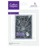 Crafter's Companion Pearl Powder 5x7 Inch Embossing Folder Spiders Web (CC-EF5-SPWE)