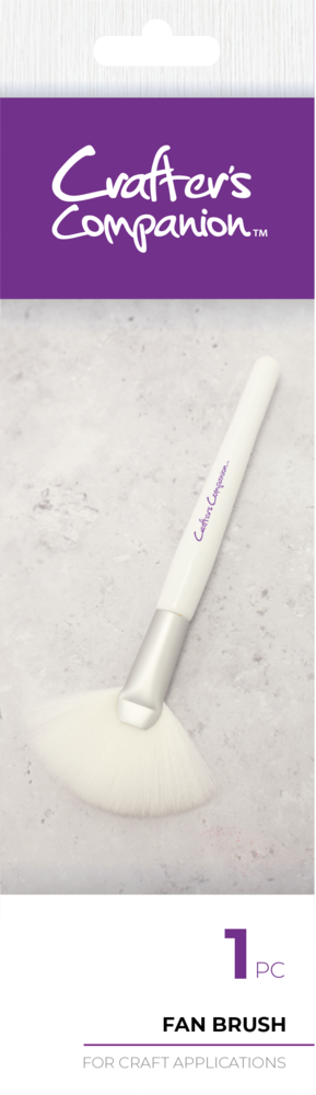 Crafter's Companion Pearl Powder Fan Brush (CC-TOOL-FANBR) Crafter's Companion Pearl Powder Fan Brush (CC-TOOL-FANBR)