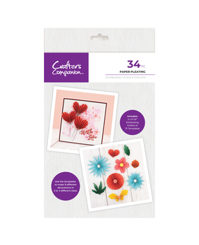 Crafter's Companion Paper Pleater Templates and Embossing Folders (CC-TEMP-EF4-PP) Crafter's Companion Paper Pleater Templates and Embossing Folders (CC-TEMP-EF4-PP)