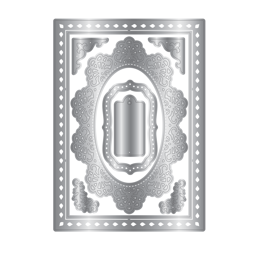 Crafter's Companion Frame Create a Card Dies Timeless Treasure (CC-MD-CAD-TITR)