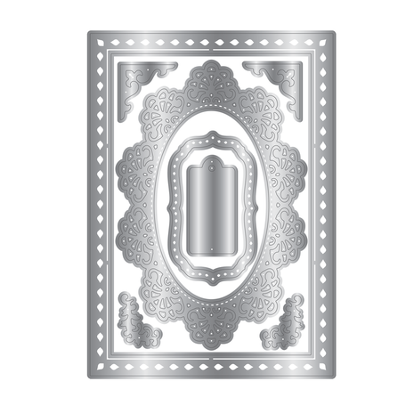 Crafter's Companion Frame Create a Card Dies Timeless Treasure (CC-MD-CAD-TITR)