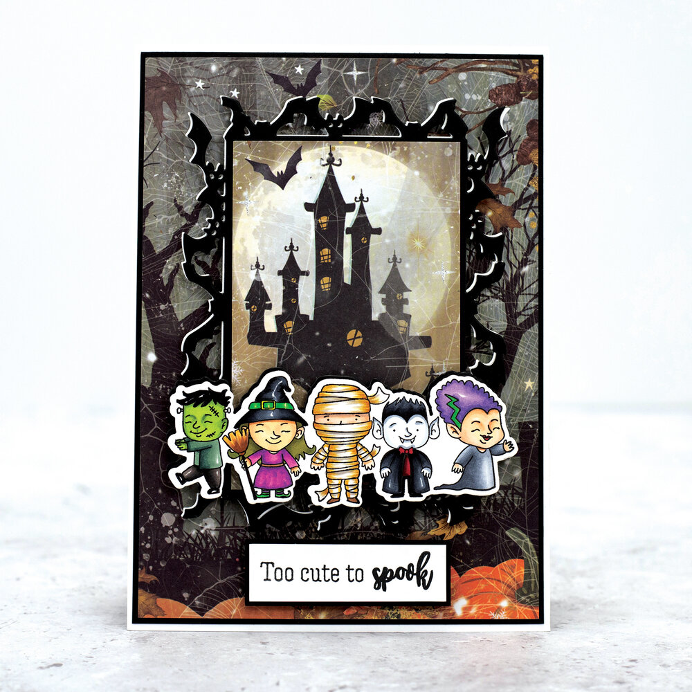 Crafter's Companion Character Embellish Stamp & Die Mash of Monsters (CC-STD-MAS) Crafter's Companion Character Embellish Stamp & Die Mash of Monsters (CC-STD-MAS)