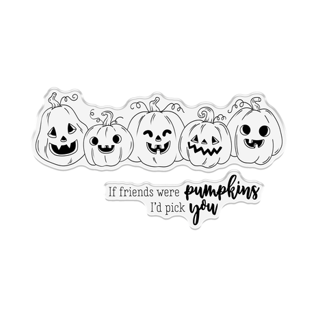 Crafter's Companion Character Embellish Stamp & Die Pumpkins (CC-STD-PUM) Crafter's Companion Character Embellish Stamp & Die Pumpkins (CC-STD-PUM)