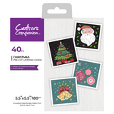 Crafter's Companion Christmas 5.5x5.5 Inch Pre Cut Layering Pad (CC-PCLP-5.5-CHR)