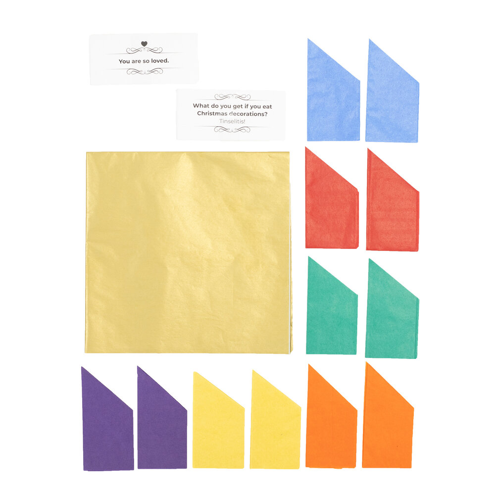 Crafter's Companion Christmas Cracker Set Hats, Jokes & Notes (CC-CHCR-HJN)