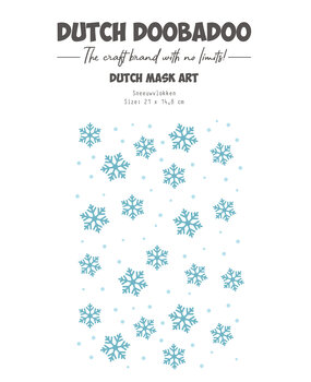 Dutch Doobadoo Dutch Mask Art A5 Snowflakes (470.784.344)