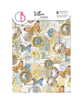 Ciao Bella Esprit de Voyage A4 Vellum Paper Patterns (6pcs) (CBV021)