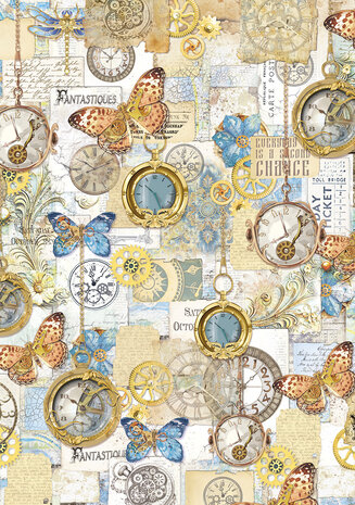 Ciao Bella Esprit de Voyage A4 Vellum Paper Patterns (6pcs) (CBV021) Ciao Bella Esprit de Voyage A4 Vellum Paper Patterns (6pcs) (CBV021)