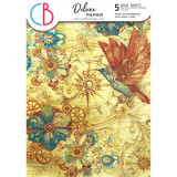 Ciao Bella Esprit de Voyage A4 Deluxe Paper Gold (5pcs) (CBD016) Ciao Bella Esprit de Voyage A4 Deluxe Paper Gold (5pcs) (CBD016)