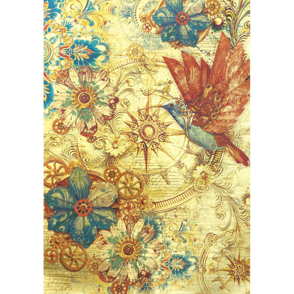 Ciao Bella Esprit de Voyage A4 Deluxe Paper Gold (5pcs) (CBD016)