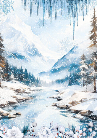 Ciao Bella Winter Wonderland A5 Rice Paper Mixed (8pcs) (CBRS002) (DISCONTINUED) Ciao Bella Winter Wonderland A5 Rice Paper Mixed (8pcs) (CBRS002) (DISCONTINUED)